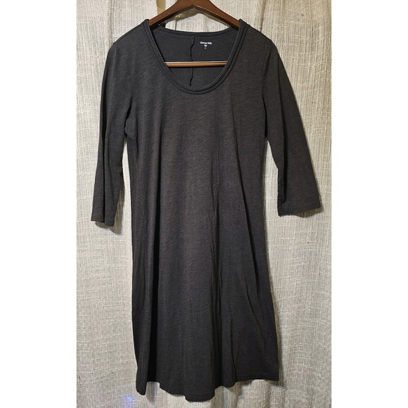 Garnet Hill Dresses & Skirts - Garnet Hill Dress Women's Gray Size S  Tunic Stretchy Lagenlook Casual Pullover